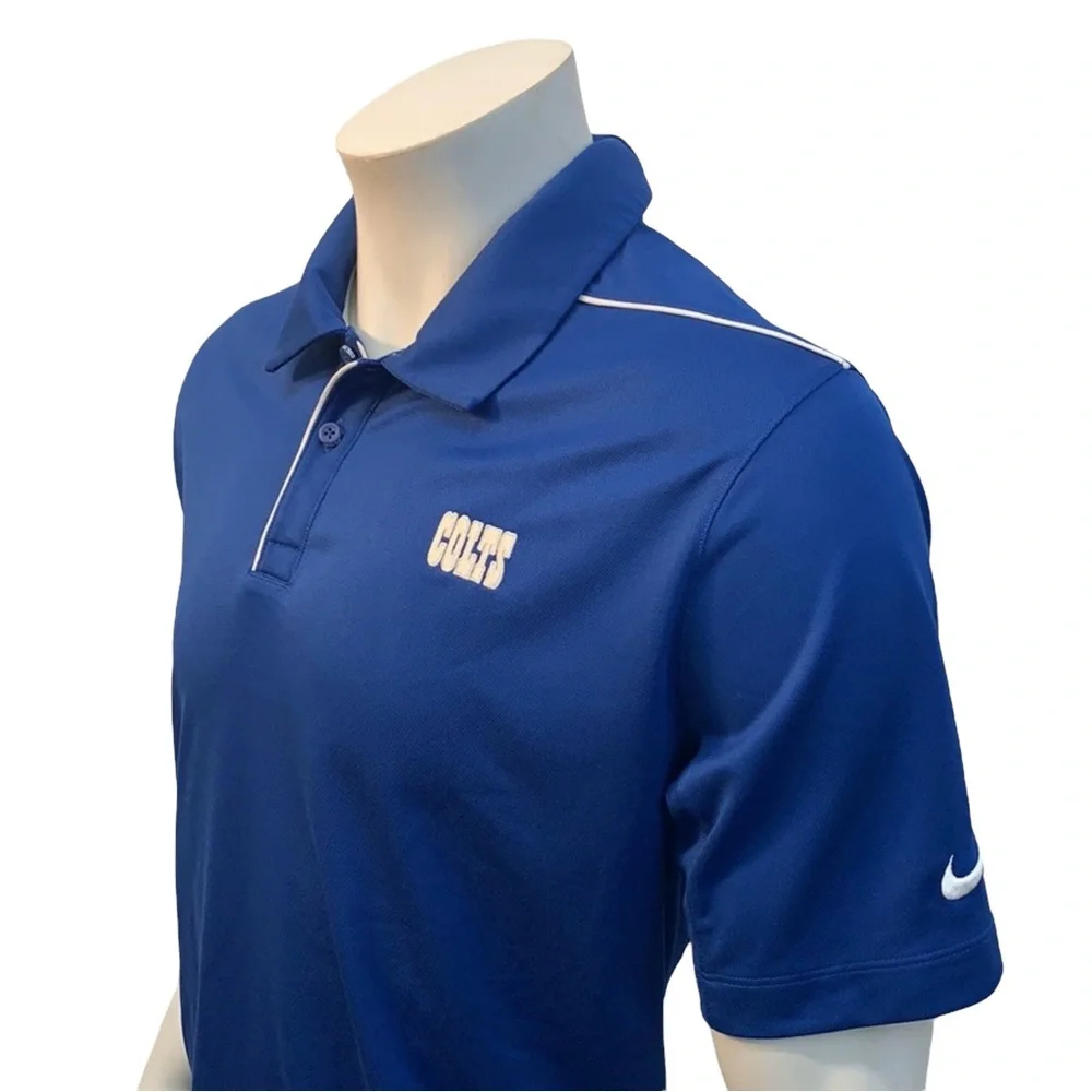 Nike Dri-Fit Indianapolis Colts On Field Polo LG